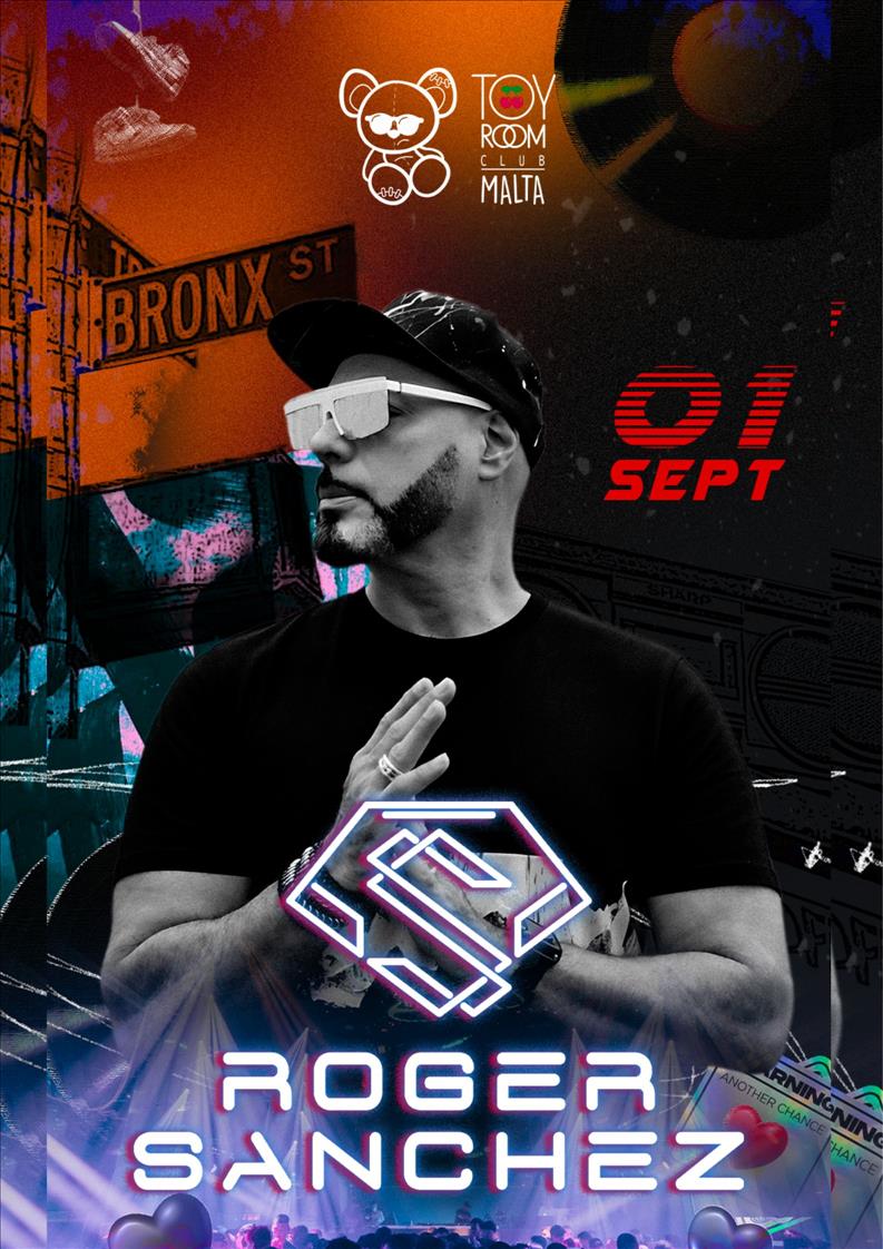 Roger Sanchez at Toy Room poster