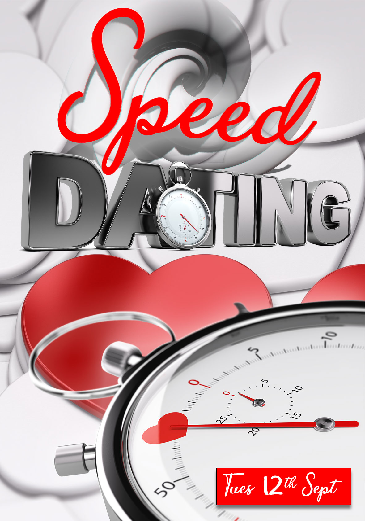 Rushed Love & Soul Mate searching - Speed dating Event poster