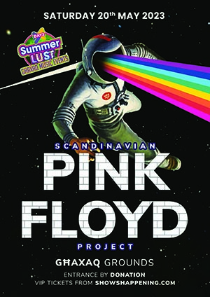 Scandinavian PINK FLOYD project poster