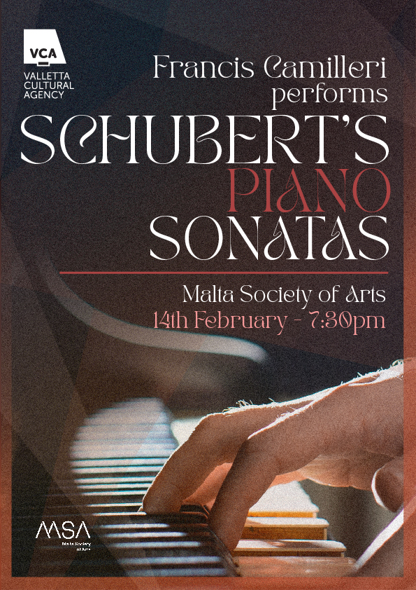 Schubert’s Piano Sonatas poster