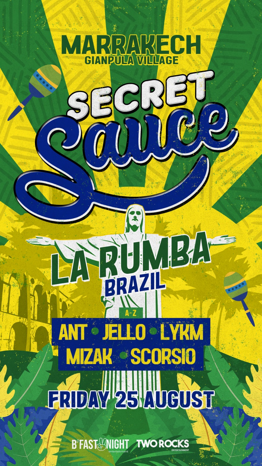 SECRET SAUCE | LA RUMBA BRAZIL poster