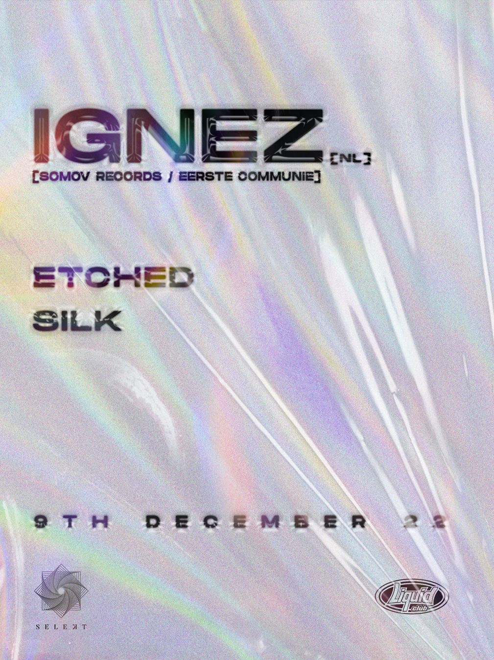 Selekt // Ignez // 09.12.22 poster