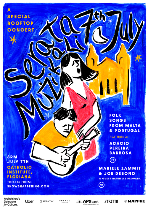 Serata Mużikali - Rooftop Concert poster