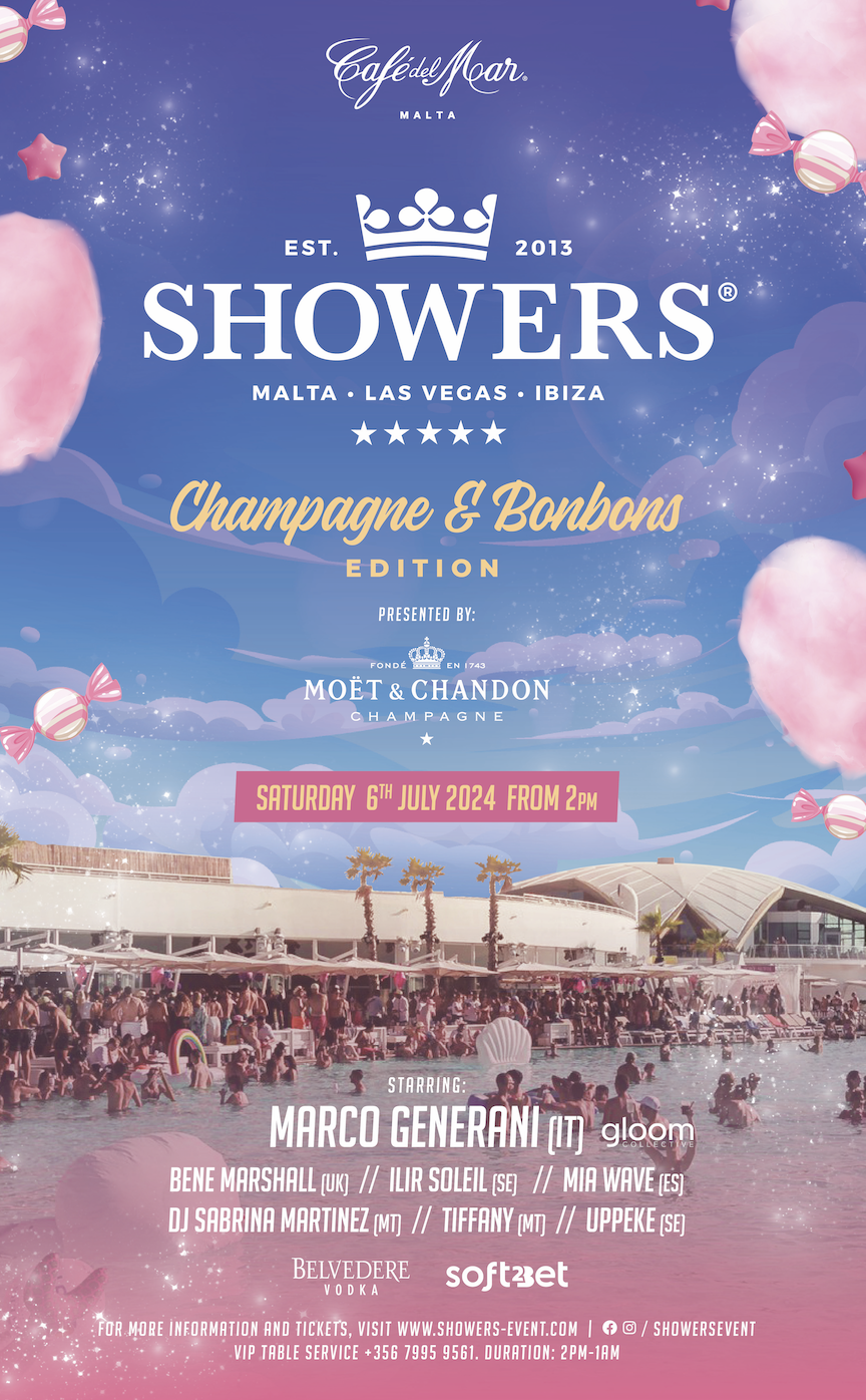 Showers 2024 - Champagne & Bonbons poster