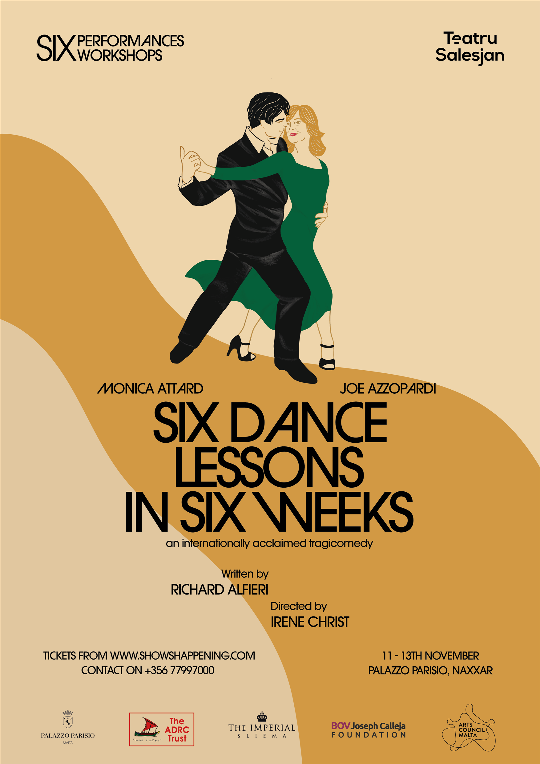 SIX Dance Lessons in Six Weeks poster