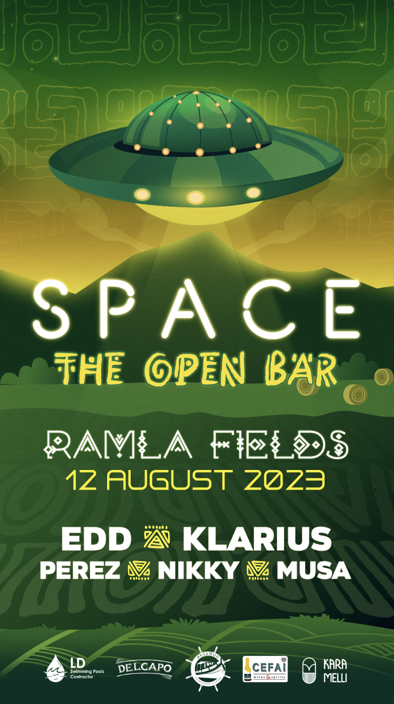 SPACE | THE OPEN BAR | RAMLA FIELDS poster