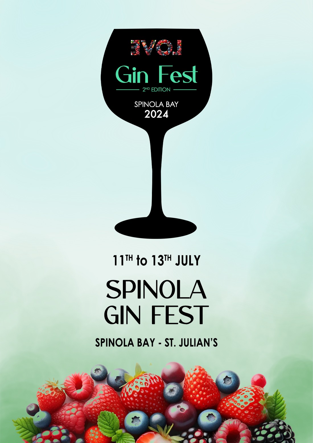 Spinola Gin Fest 2024 poster