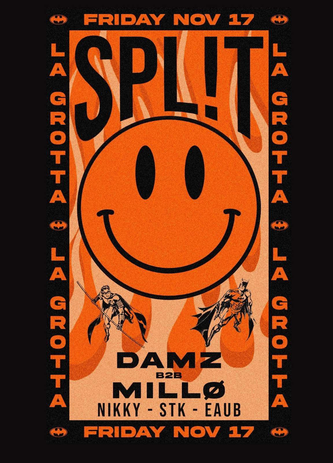 SPLIT PRES: LOCALS NIGHT poster