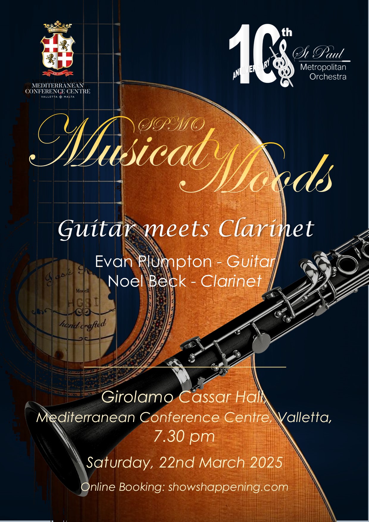 SPMO MUSICAL MOODS - GUITAR MEETS CLARINET