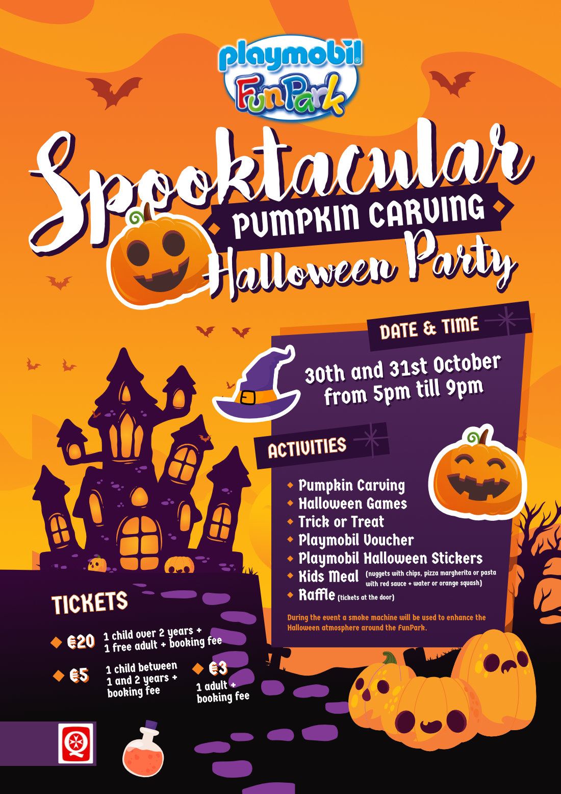 Spooktacular Pumpkin Carving Halloween Party poster