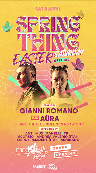 Spring Thing | Easter Saturday | Medasia Grand Opening poster