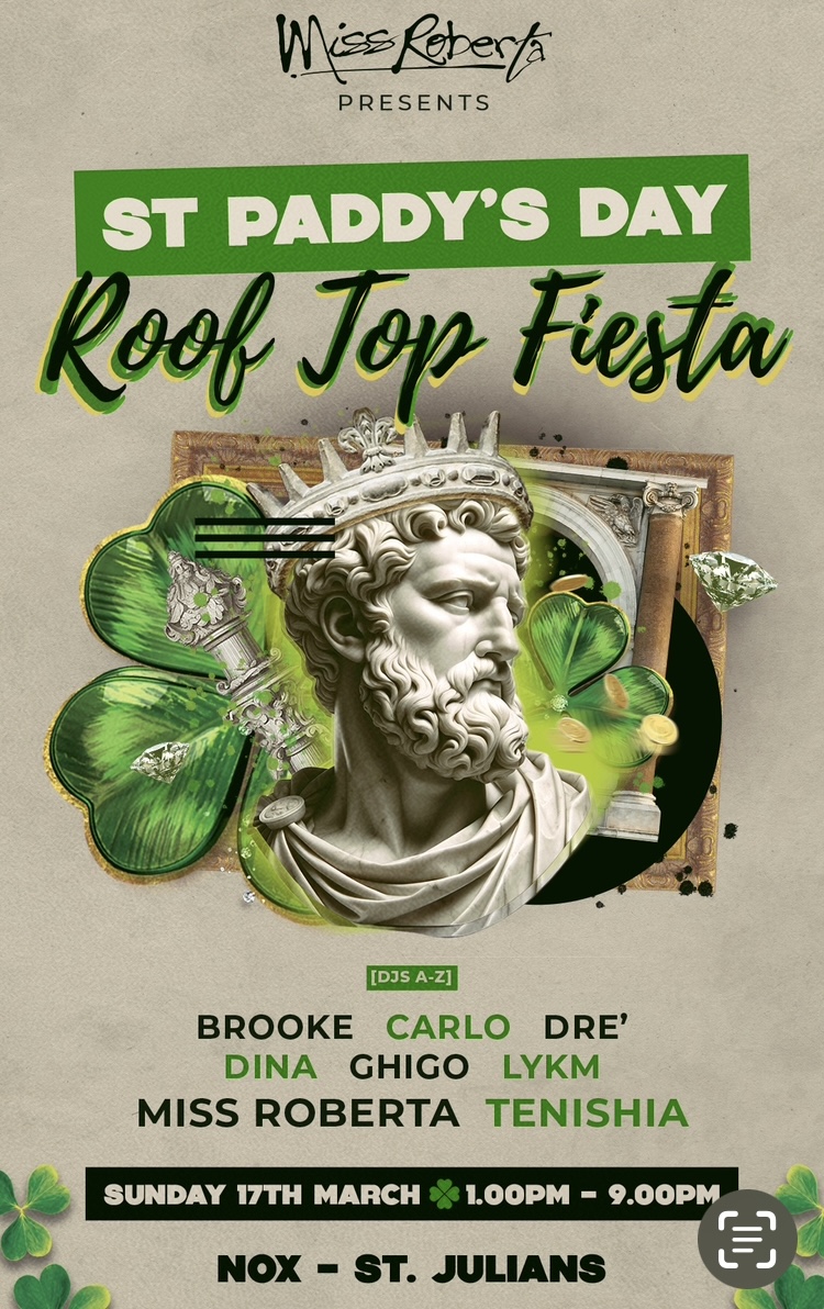 ST PADDY’S DAY - ROOF TOP FIESTA poster