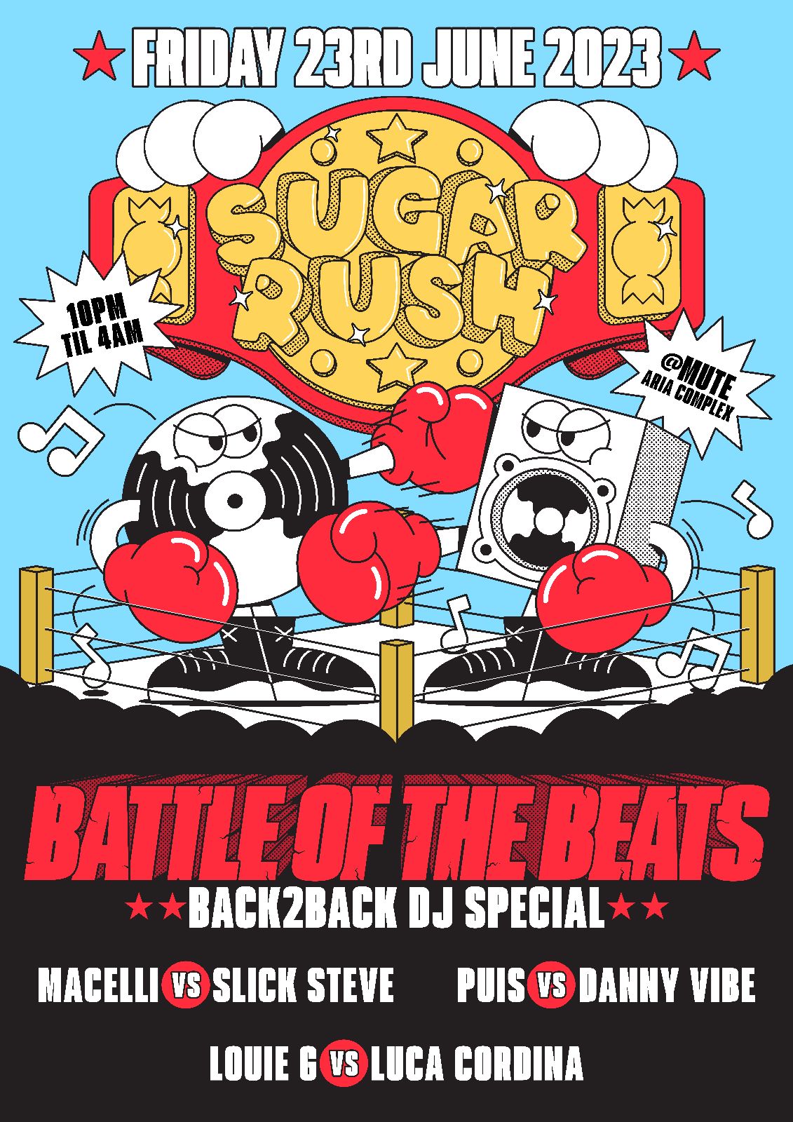 Sugar Rush - Battle of the Beats (B2B Special) 🥊 [Fri 23rd June] poster