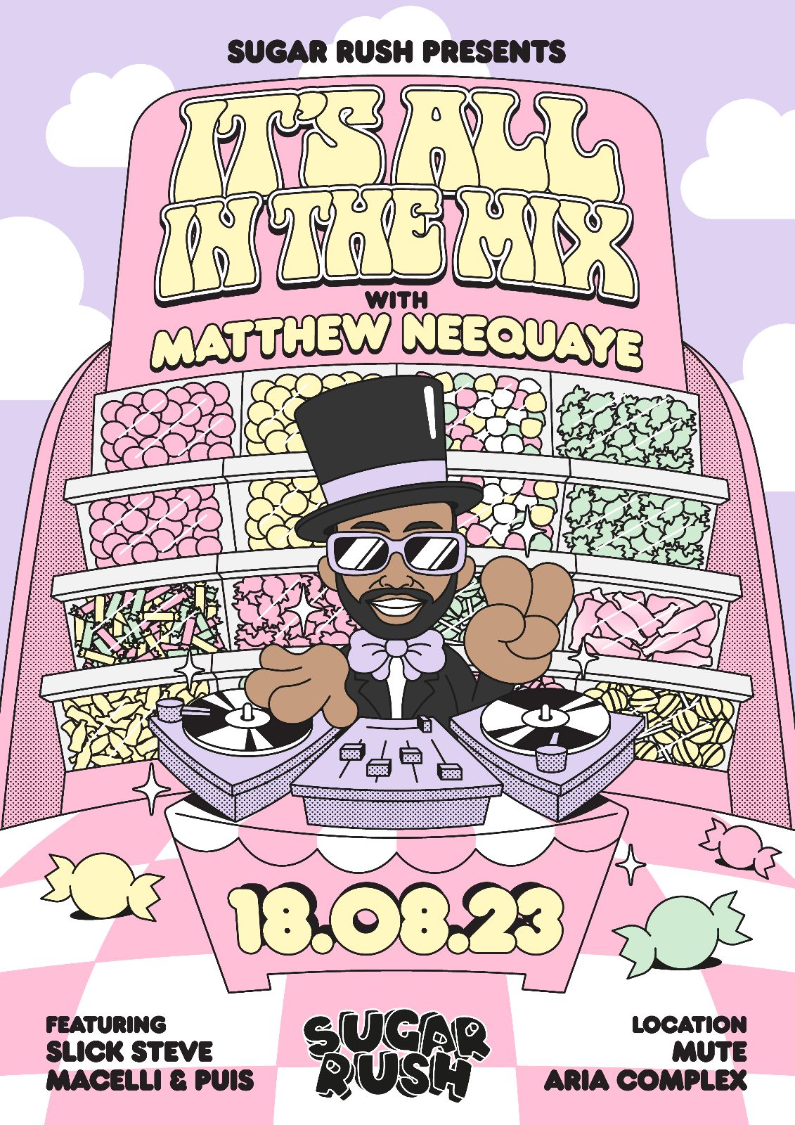 Sugar Rush - It's All In The Mix With Matthew Neequaye poster