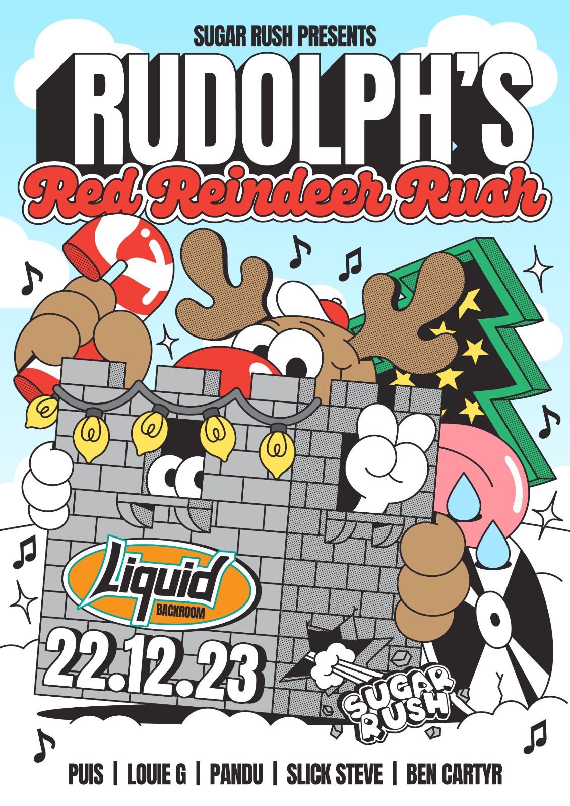 Sugar Rush 🦌🎄 Rudolph's Red Reindeer Rush [22/12] poster