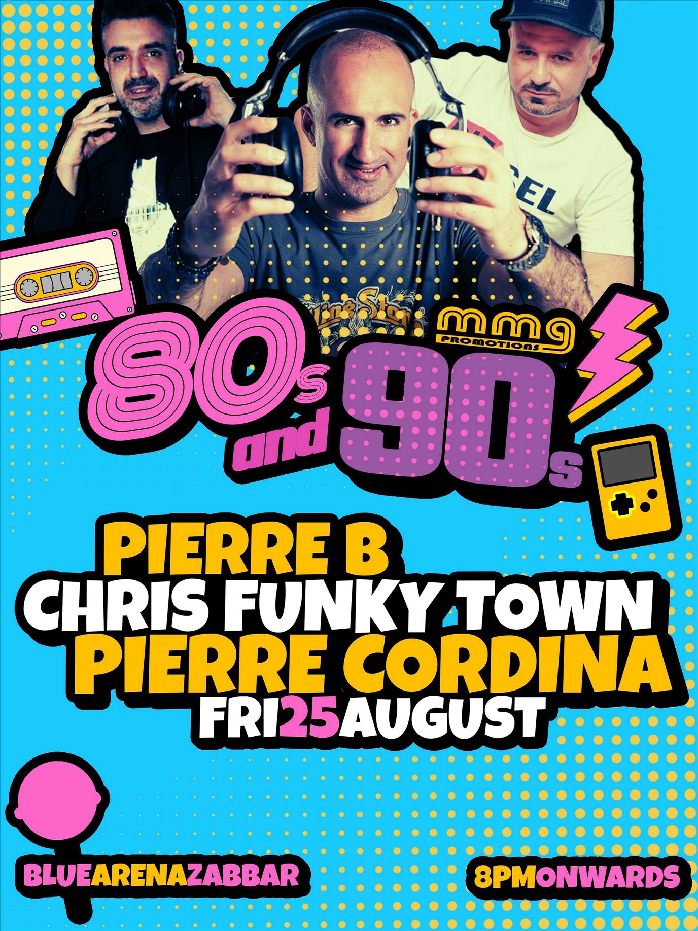 The 80's & 90's Party poster