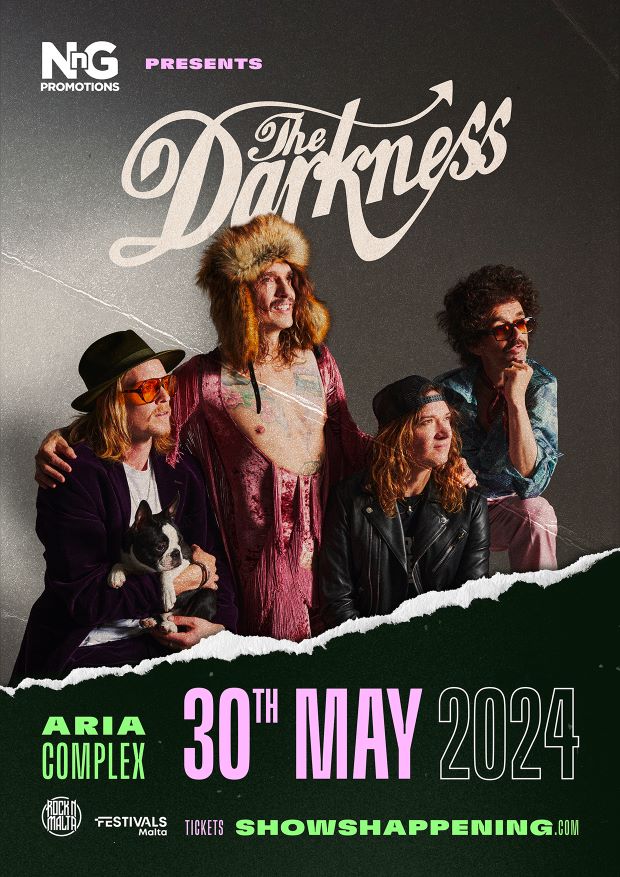 The Darkness Live In Concert poster