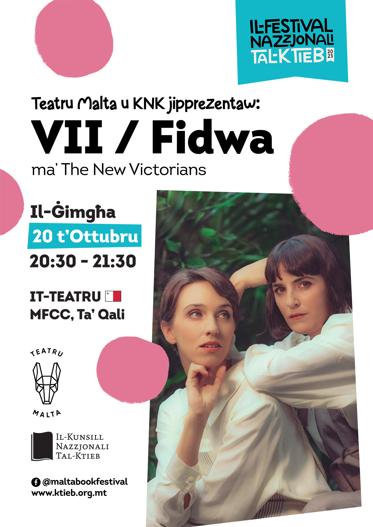 The New Victorians Concert: VII & Fidwa tal-Bdiewa poster