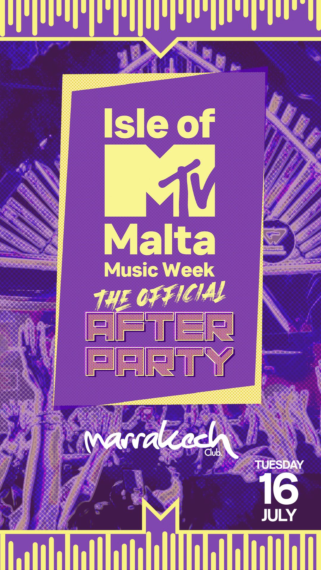 The Official Isle of MTV Afterparty 2024 poster