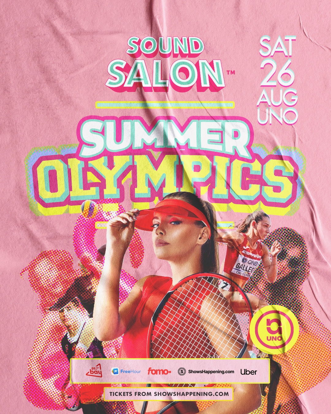 THE SOUND SALON SUMMER OLYMPICS poster