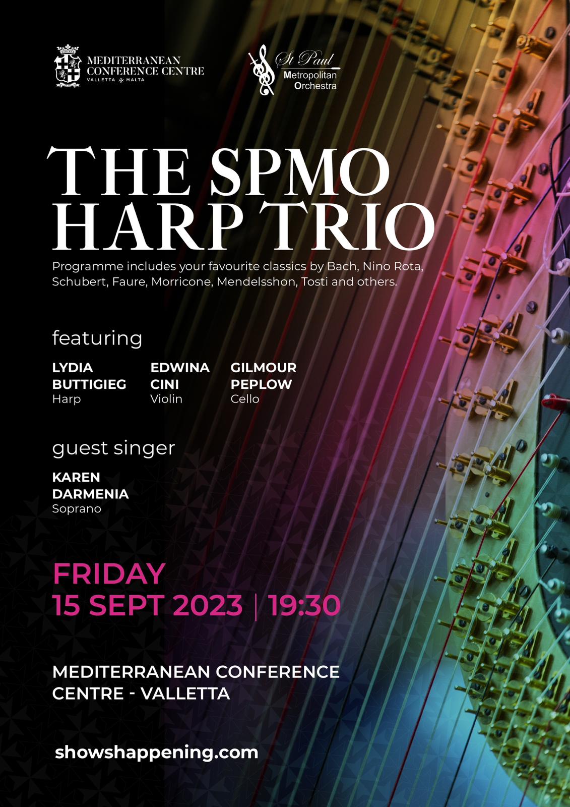 The SPMO Harp Trio poster