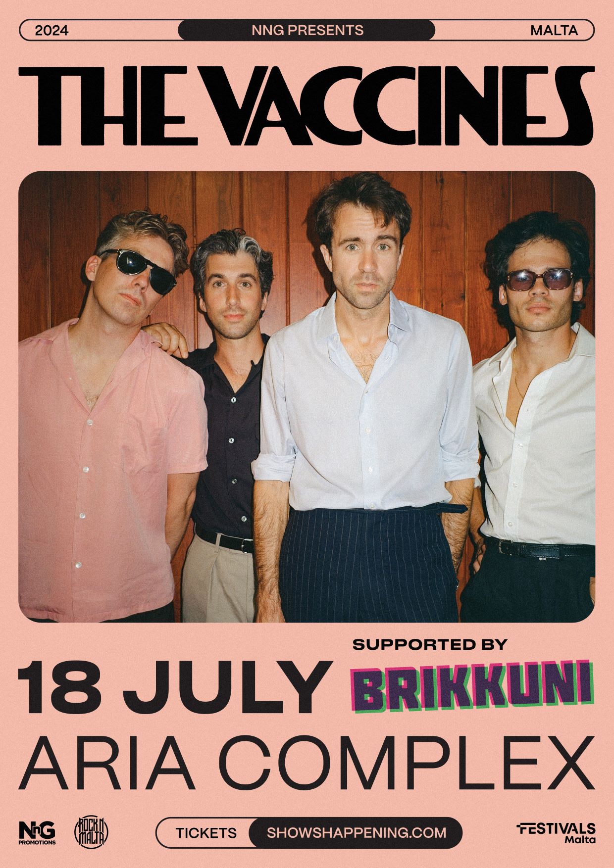 The Vaccines poster