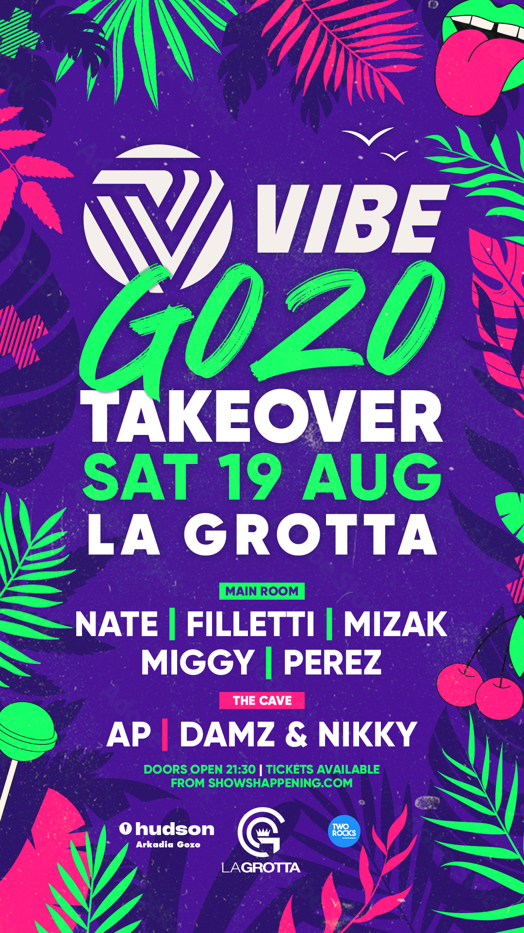 THE VIBE GOZO TAKEOVER 💜 poster