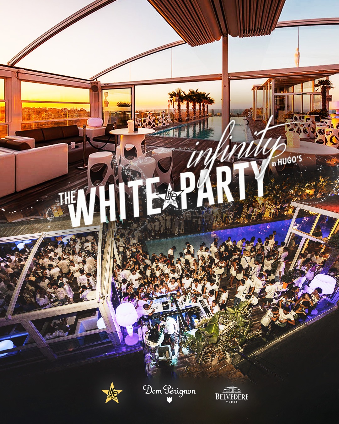 The White Party Infinity by Hugo's poster