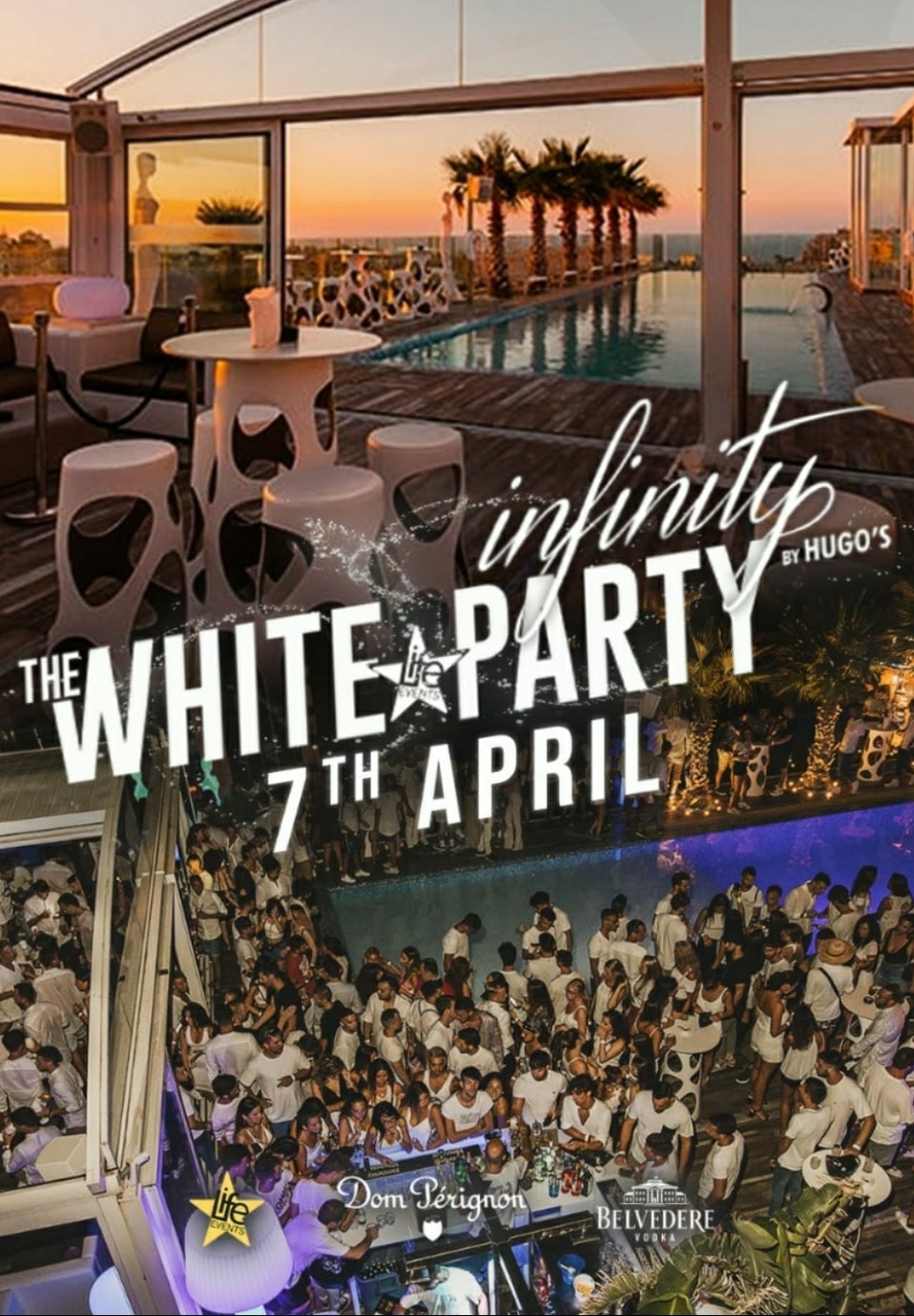 The White Party Infinity by Hugo's poster