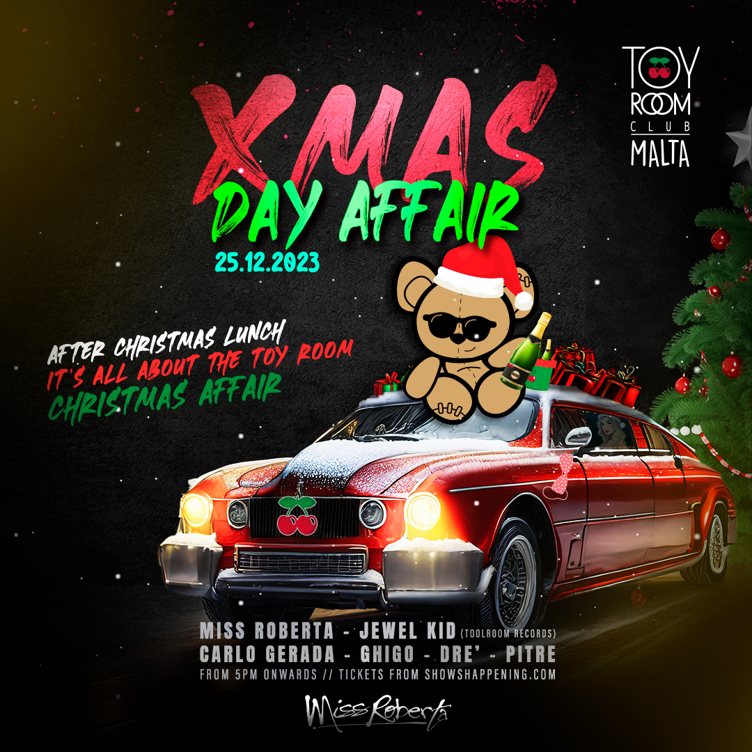 The Xmas Day Affair at Toy Room Malta poster