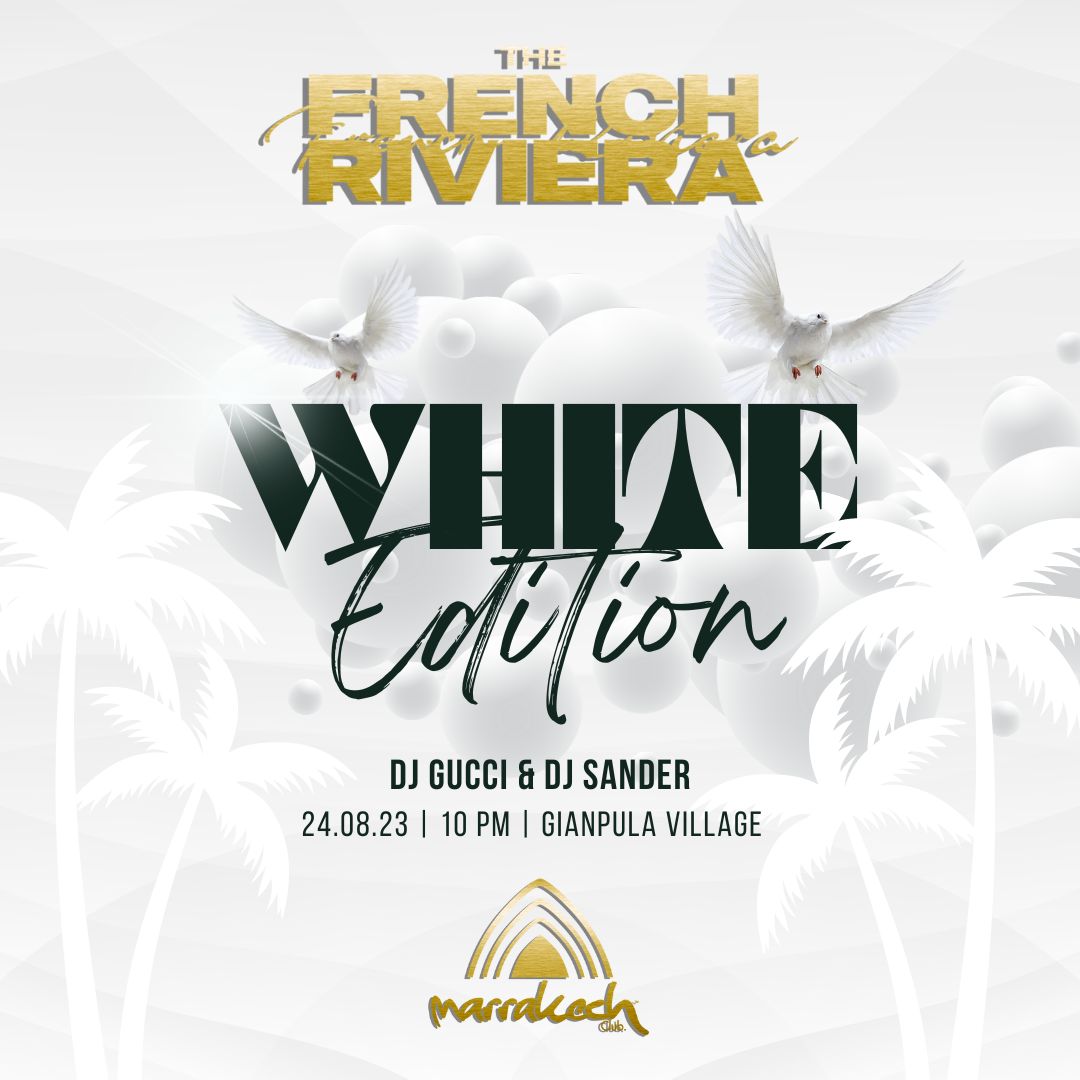 TheFrenchRiviera x White Party Edition poster