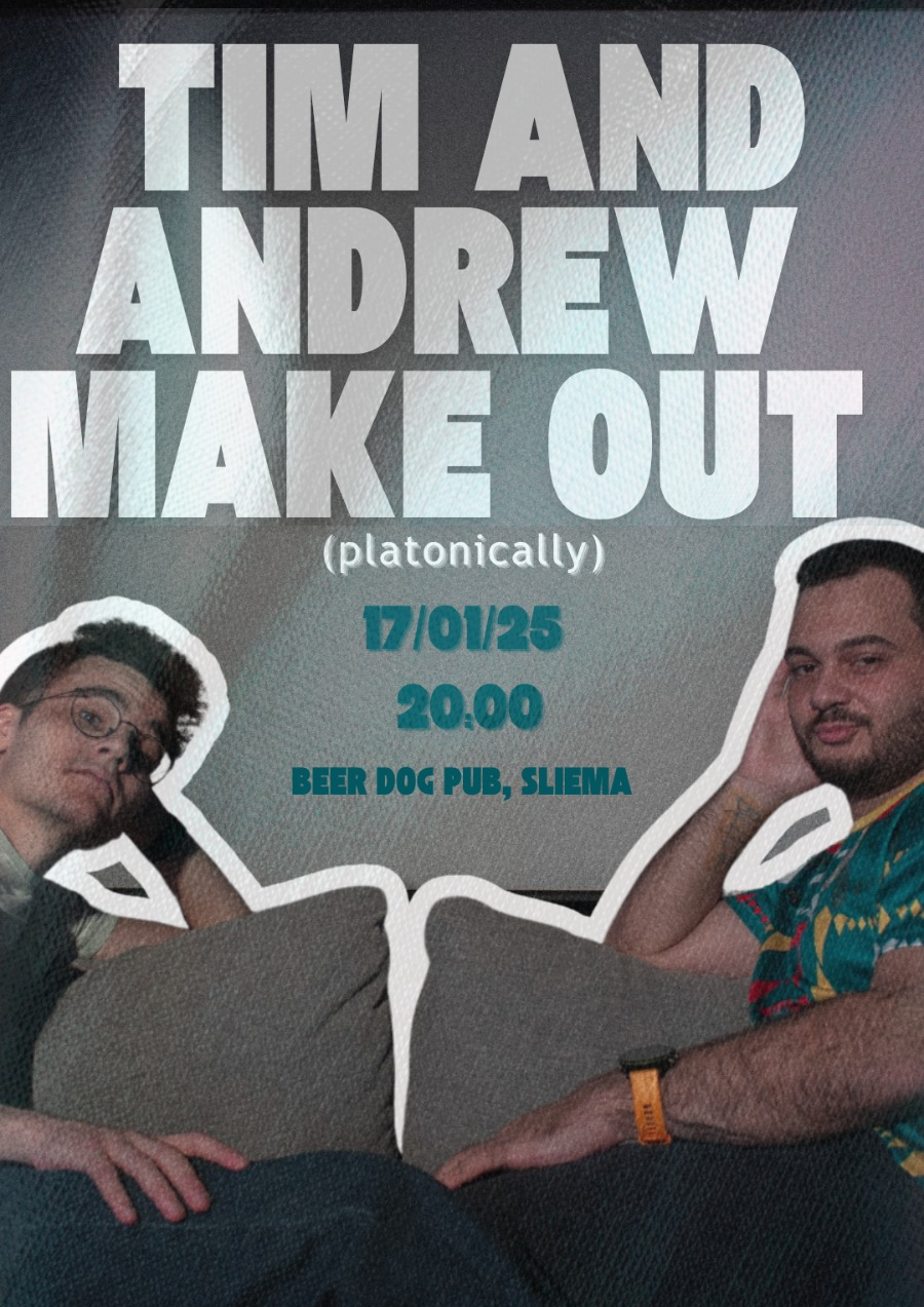 Tim and Andrew Make Out Platonically poster