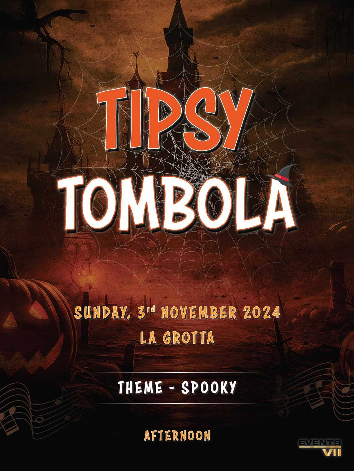 Tipsy Tombola - Spooky