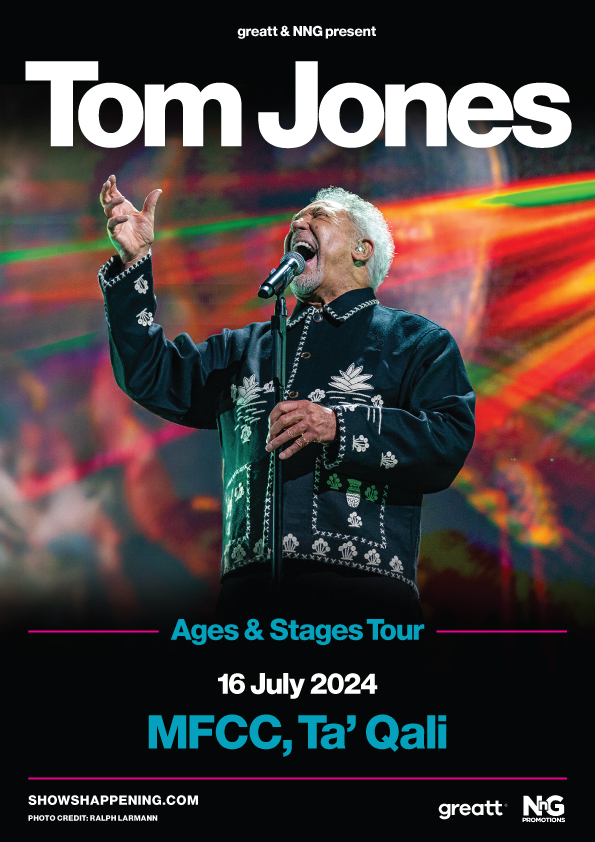 Tom Jones Live in Concert poster