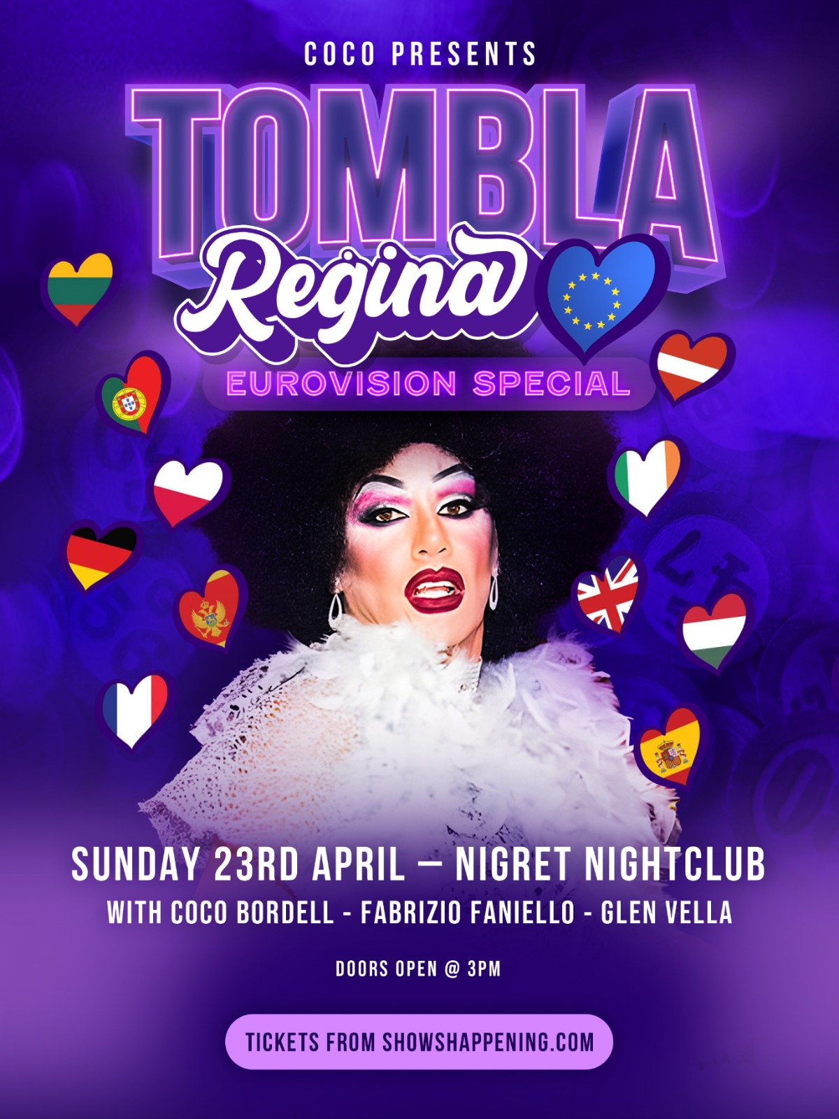Tombla Regina Eurovision Special poster