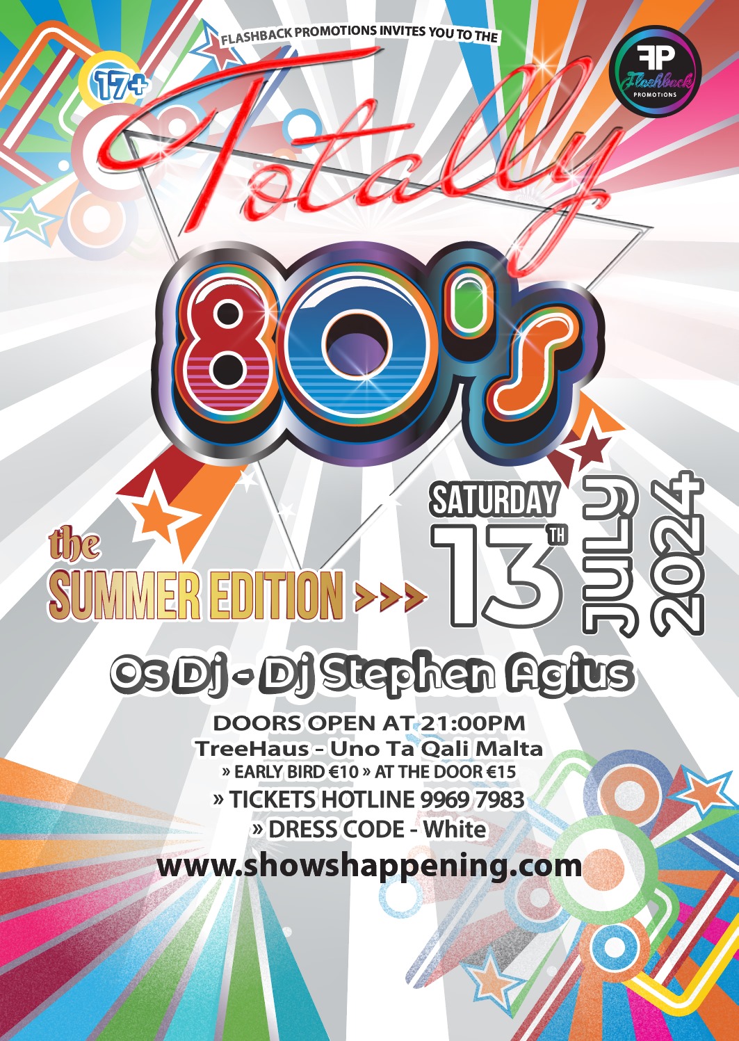 Totally 80s - The Summer Edition poster