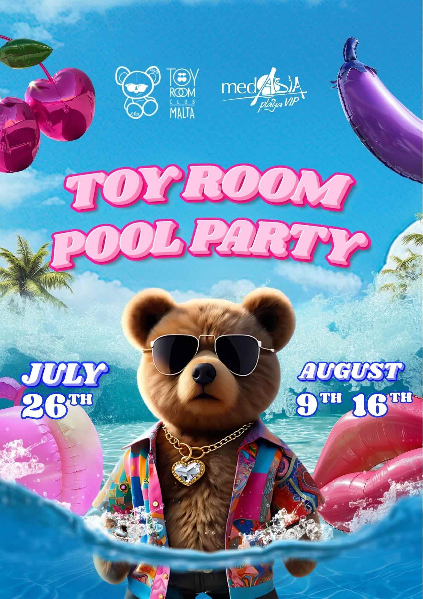 Toy Room Pool Party