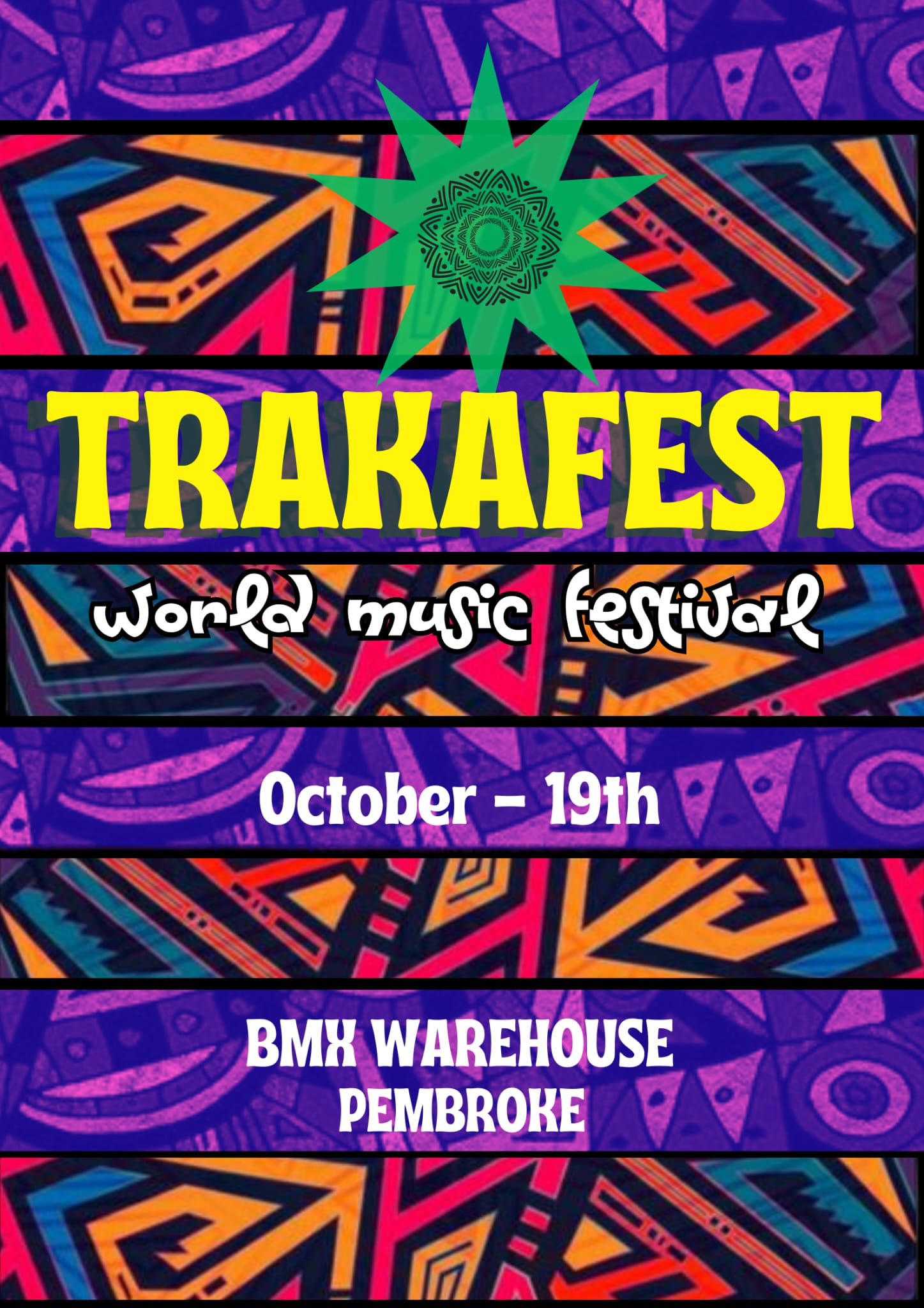 Trakafest Word Music Festival poster