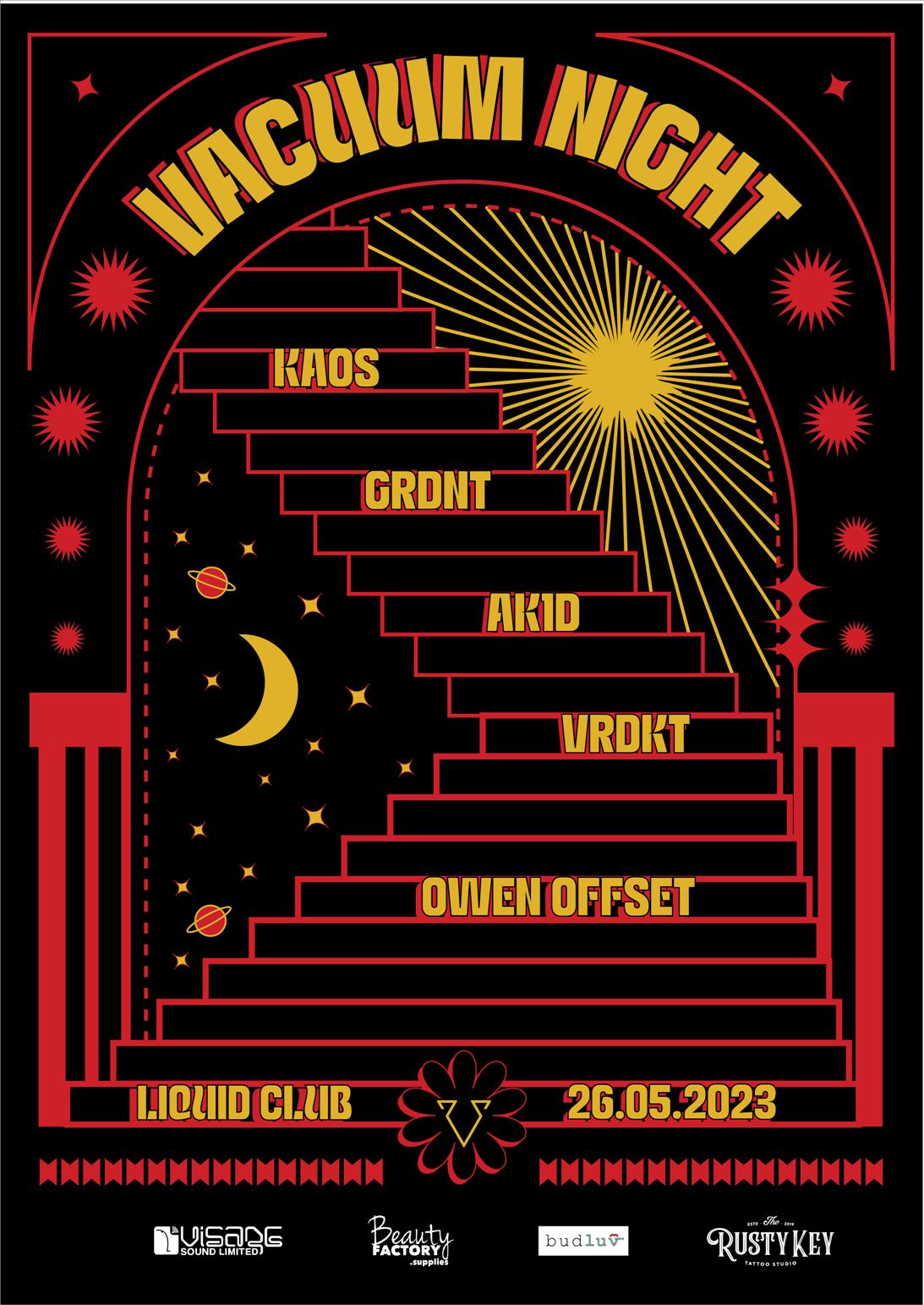 VACUUM NIGHT - 26.05.23 poster