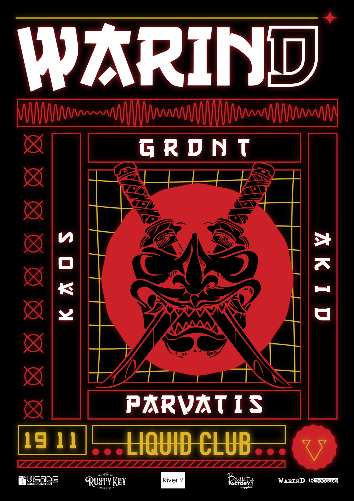 VACUUM:WARIND 19.11.22 poster