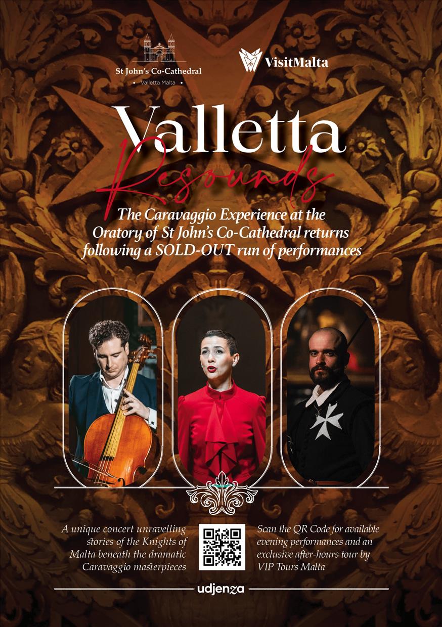 Valletta Resounds: The Caravaggio Experience poster