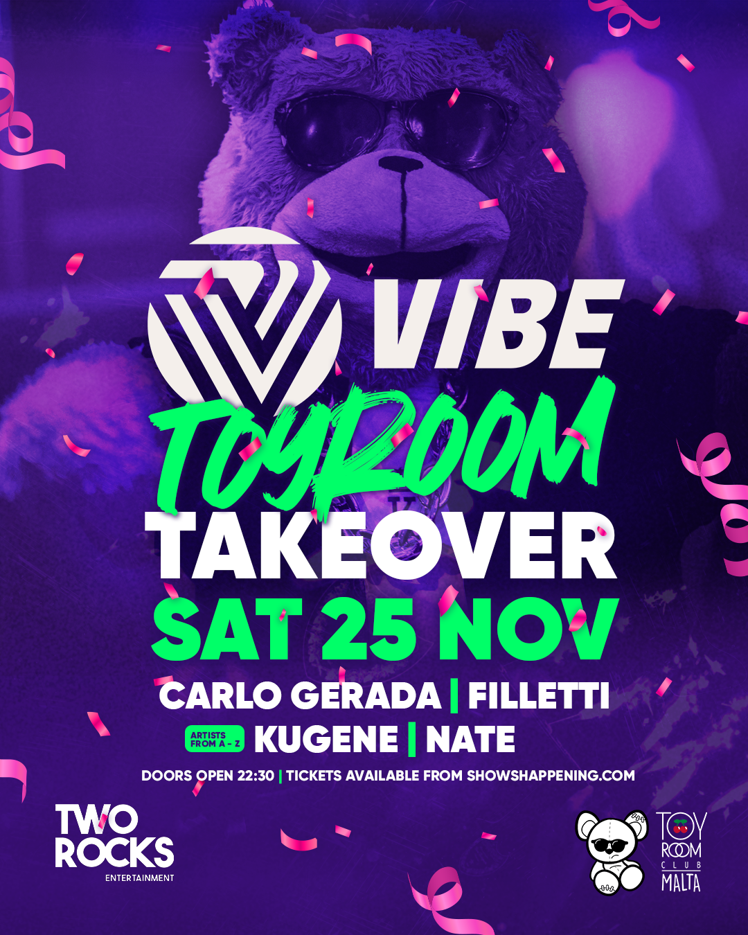 VIBE |  THE TOYROOM TAKEOVER poster