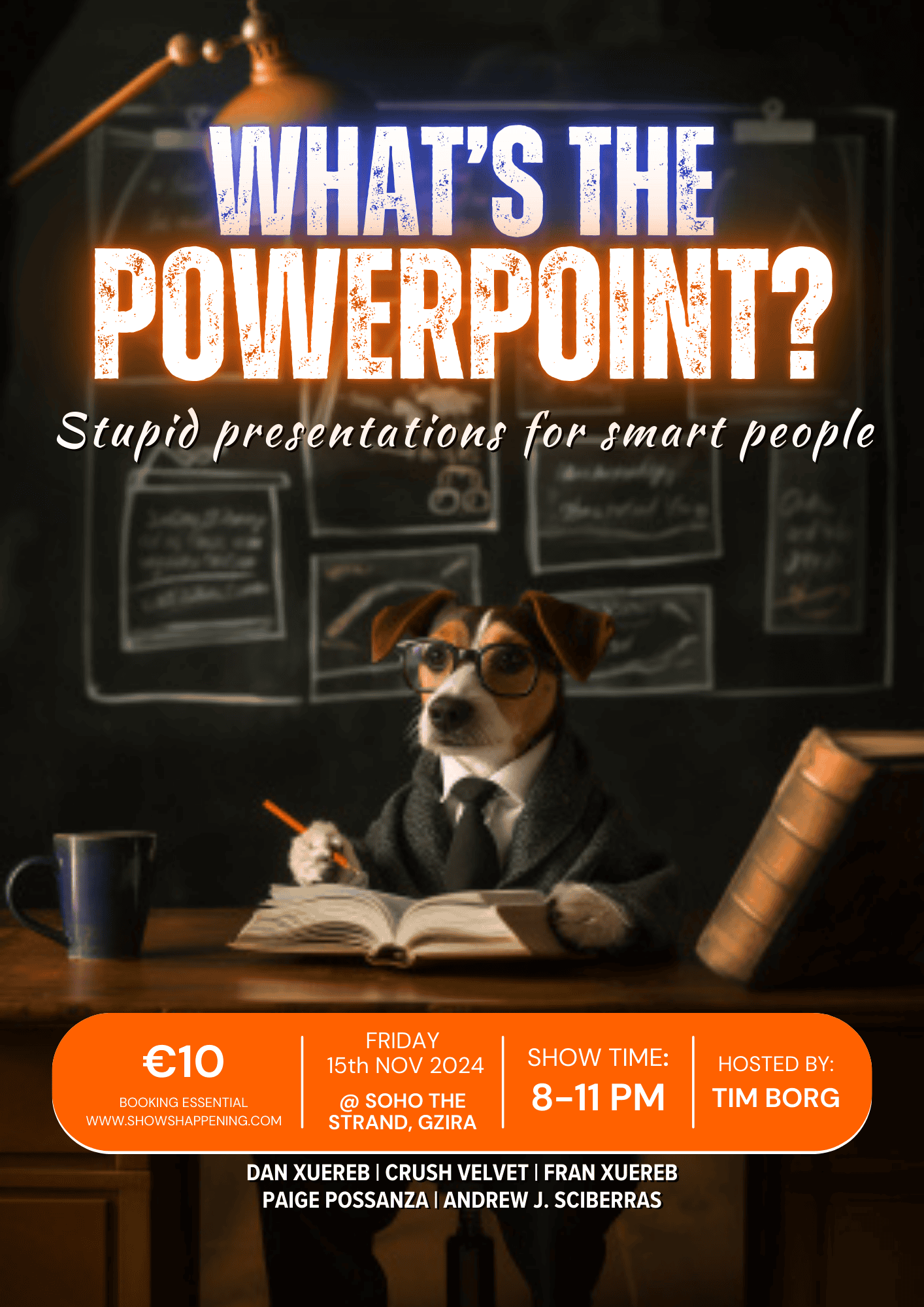 What's the Powerpoint? Stupid Presentations for Smart People