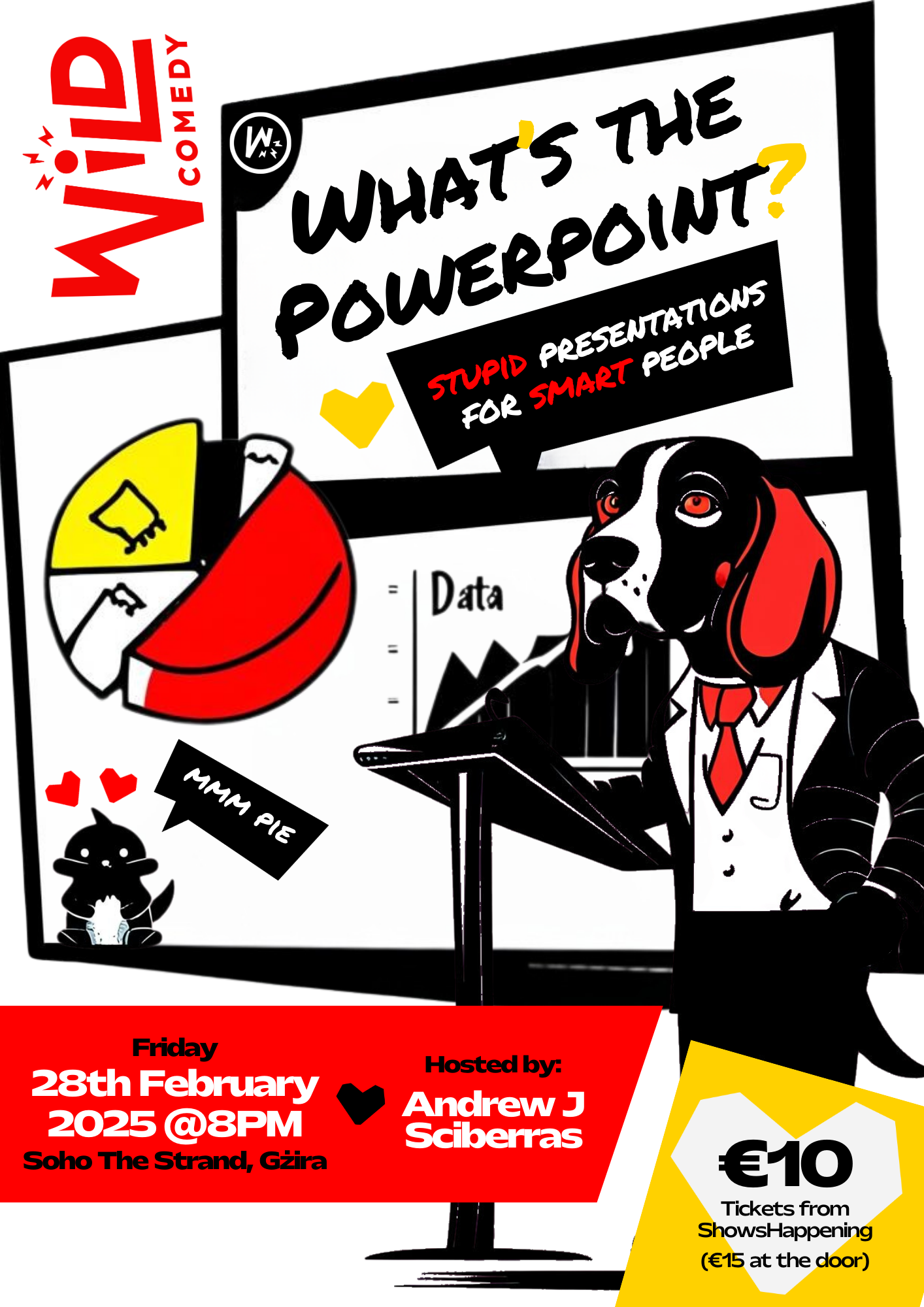 What's the Powerpoint? (Version 2) Stupid Presentations for Smart People poster