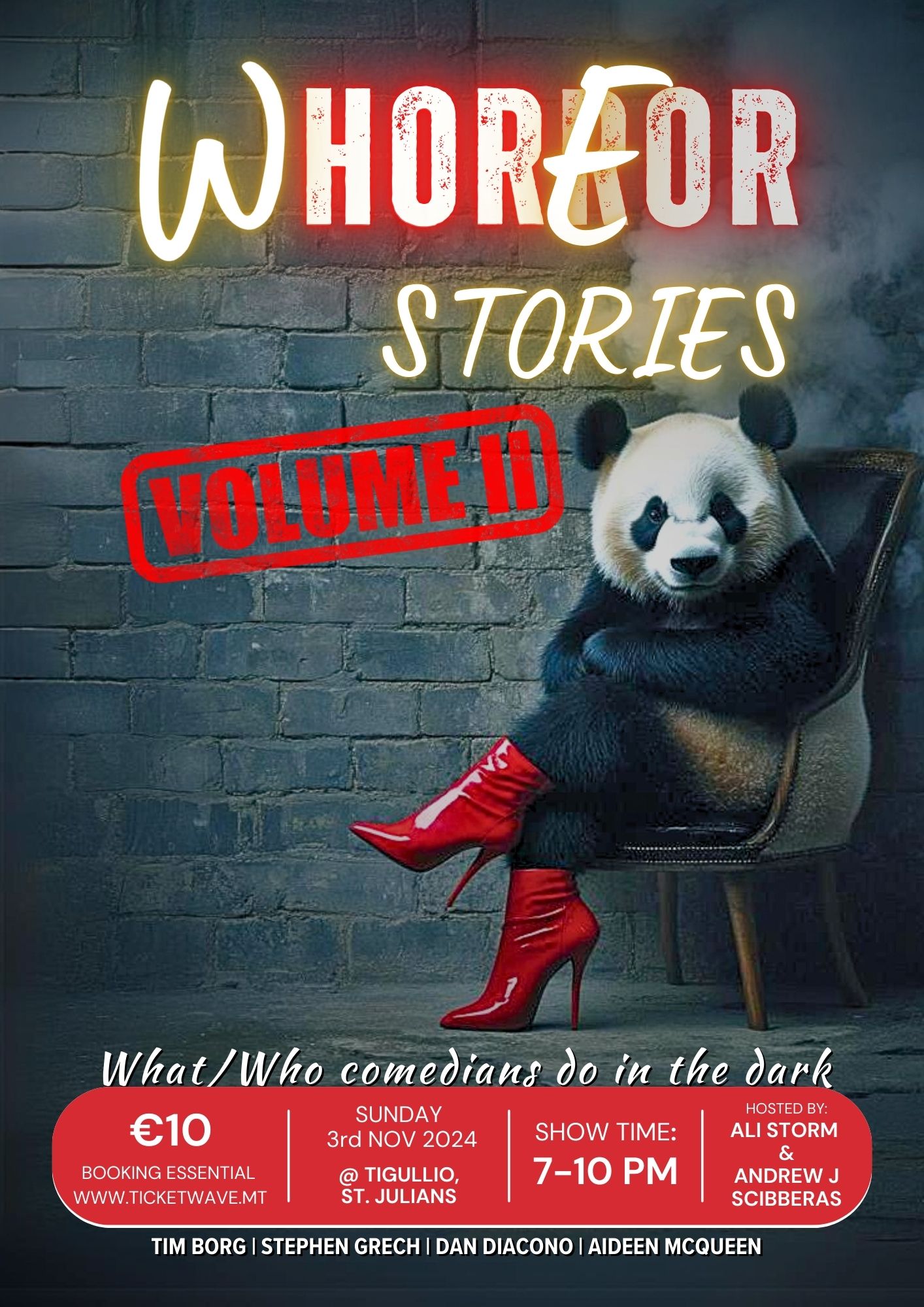 Whore Stories Volume II: What/Who Comedians Do in the Dark poster