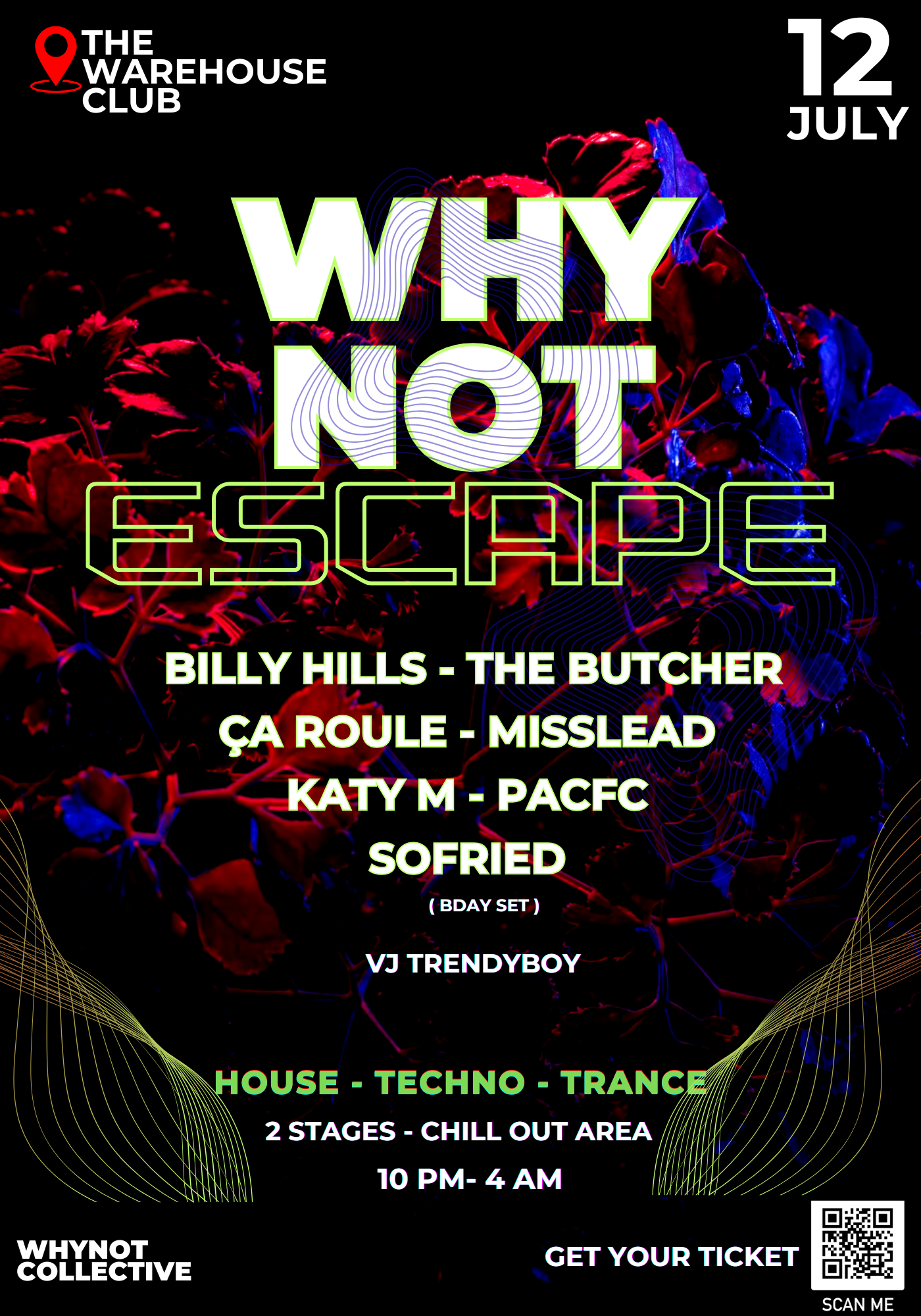 WHY NOT ESCAPE poster