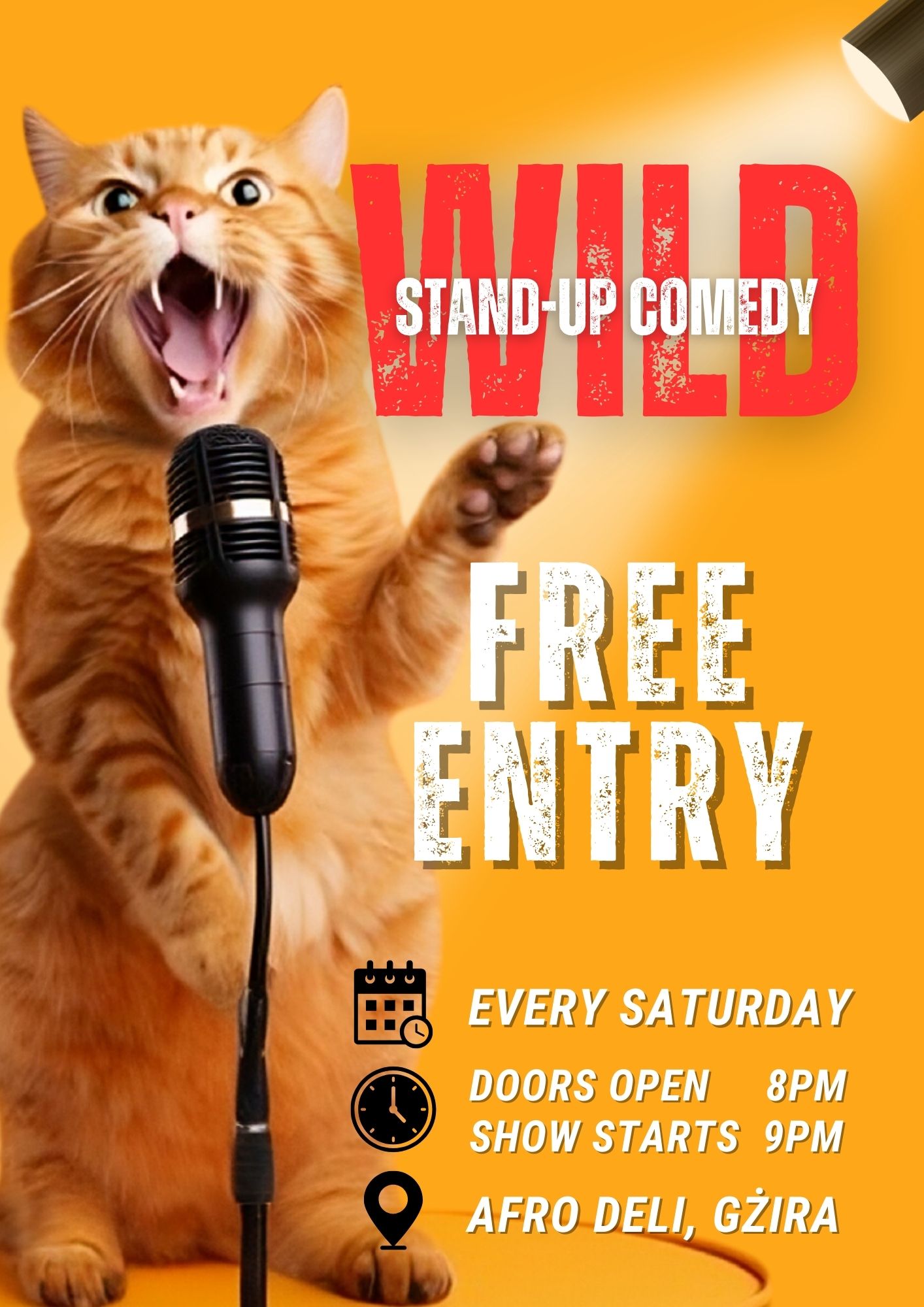 Wild Standup Comedy Open Mic (Archive) poster