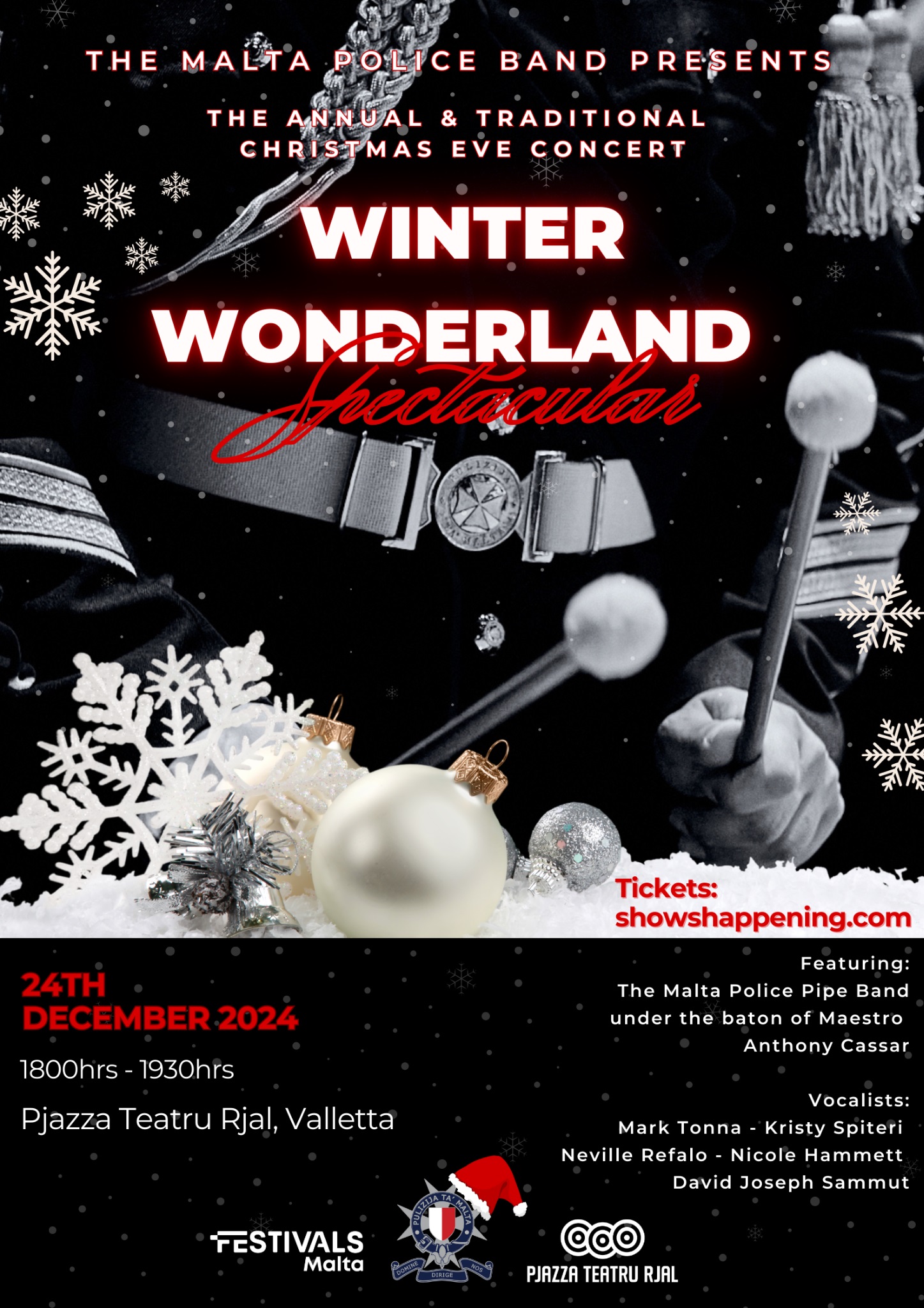 Winter Wonderland Spectacular by the Malta Police Band