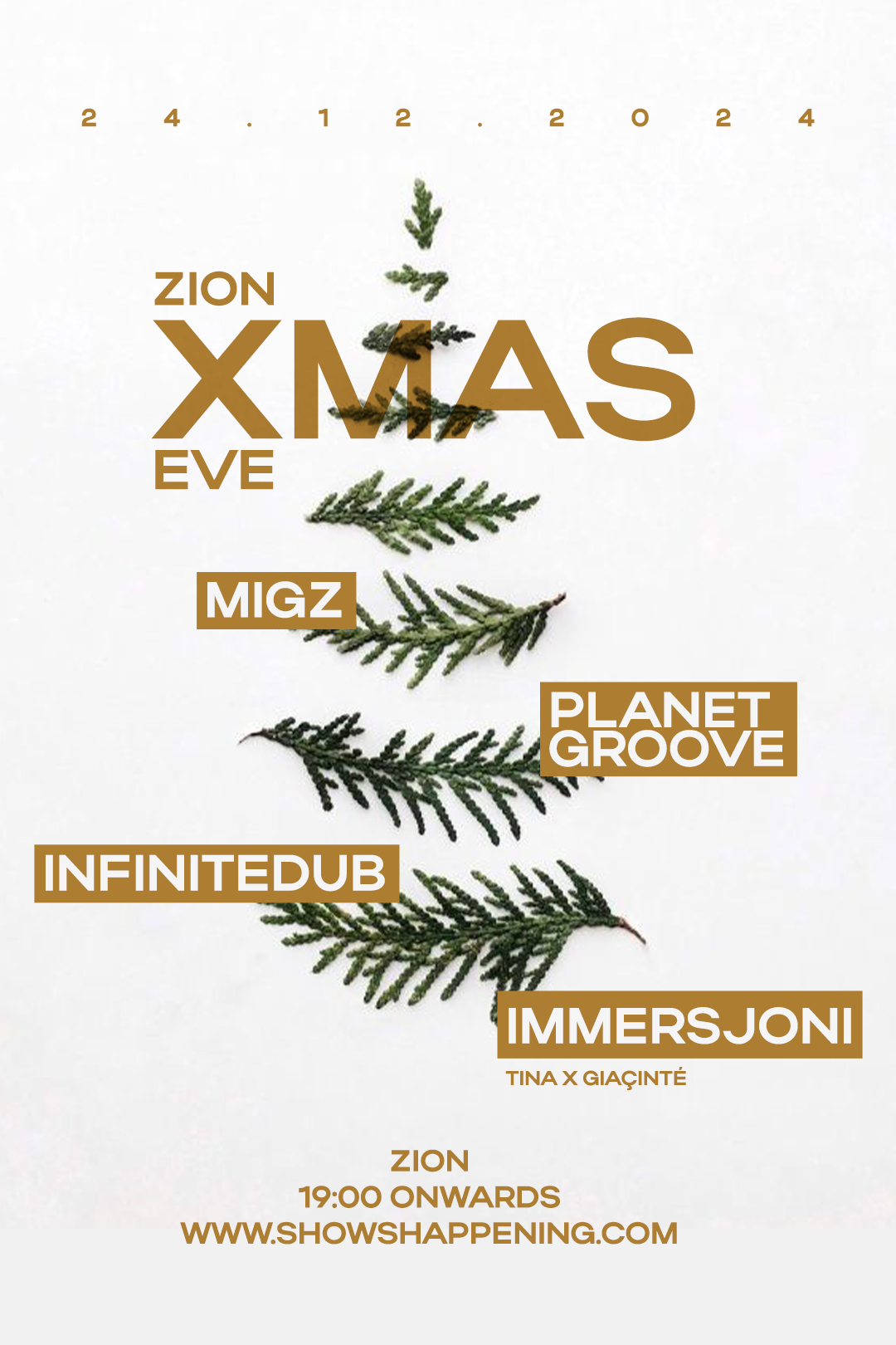 XMAS EVE AT ZION