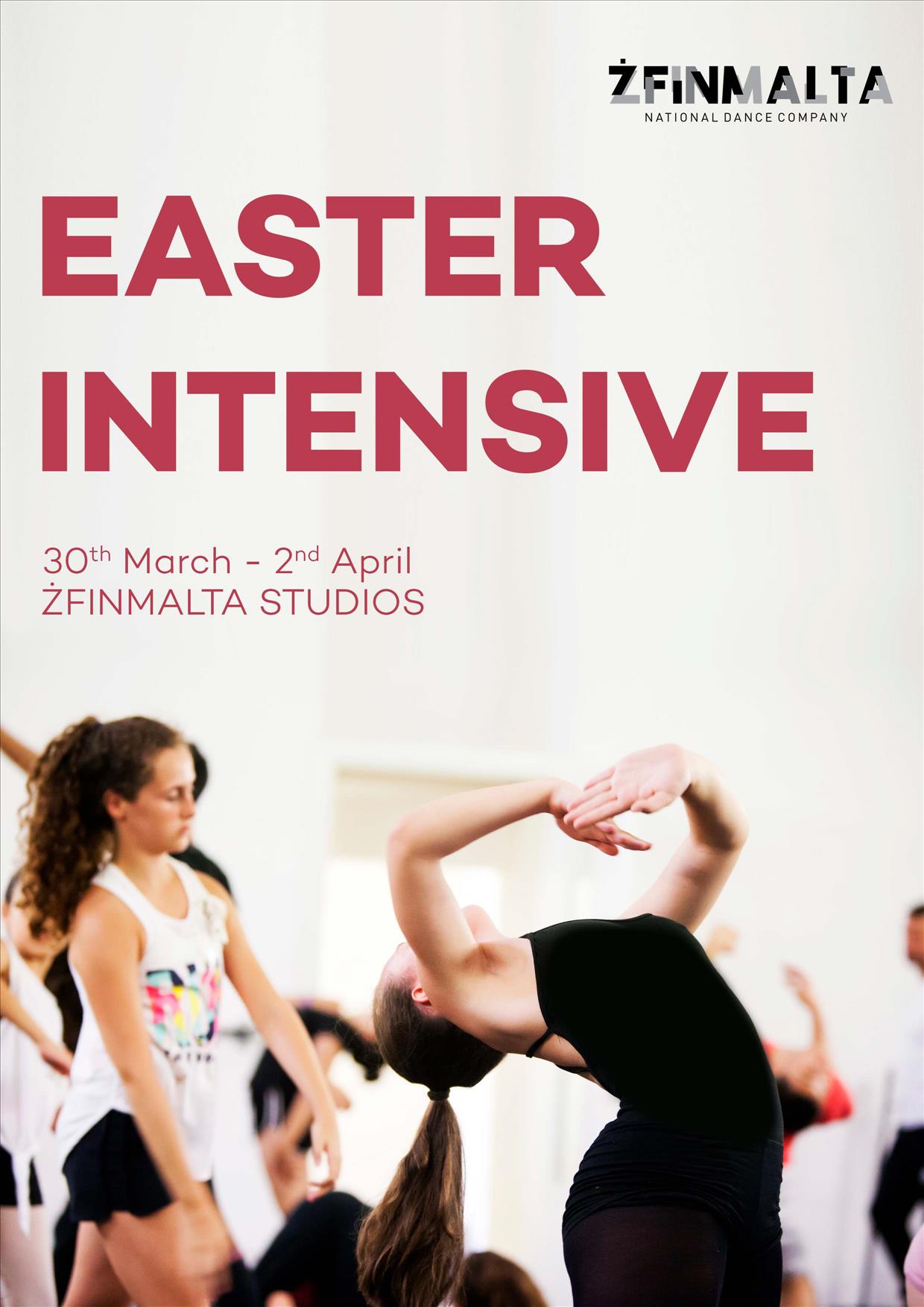 ŻfinMalta Creative Movement Easter Intensive poster